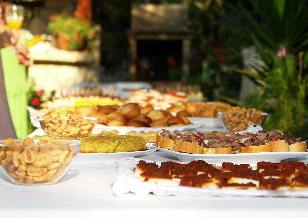 Buffet gourmand